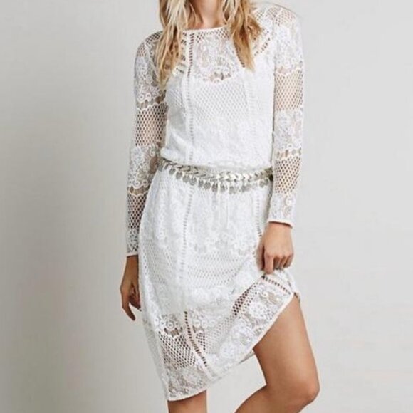Free People Luna Lace Dress - Picture 8 of 10